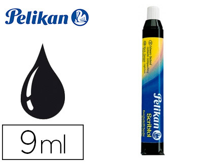 TINTA CHINA PELIKAN NEGRA CARGADOR 9 ML