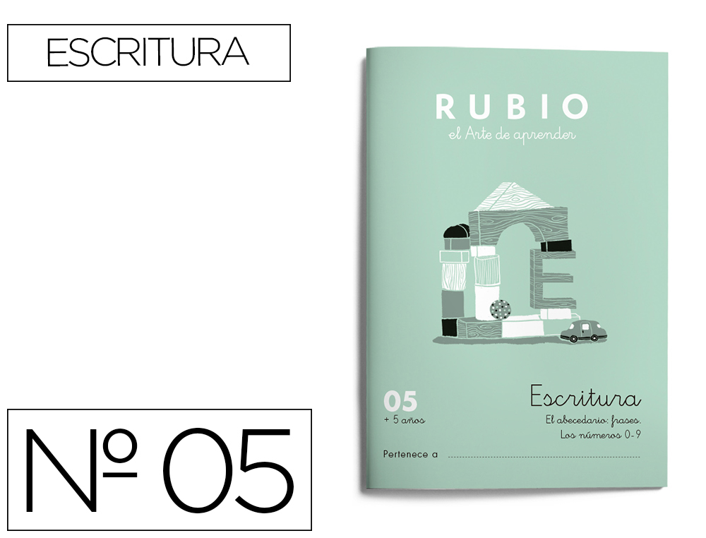 CUADERNO RUBIO CALIGRAFIA N 05