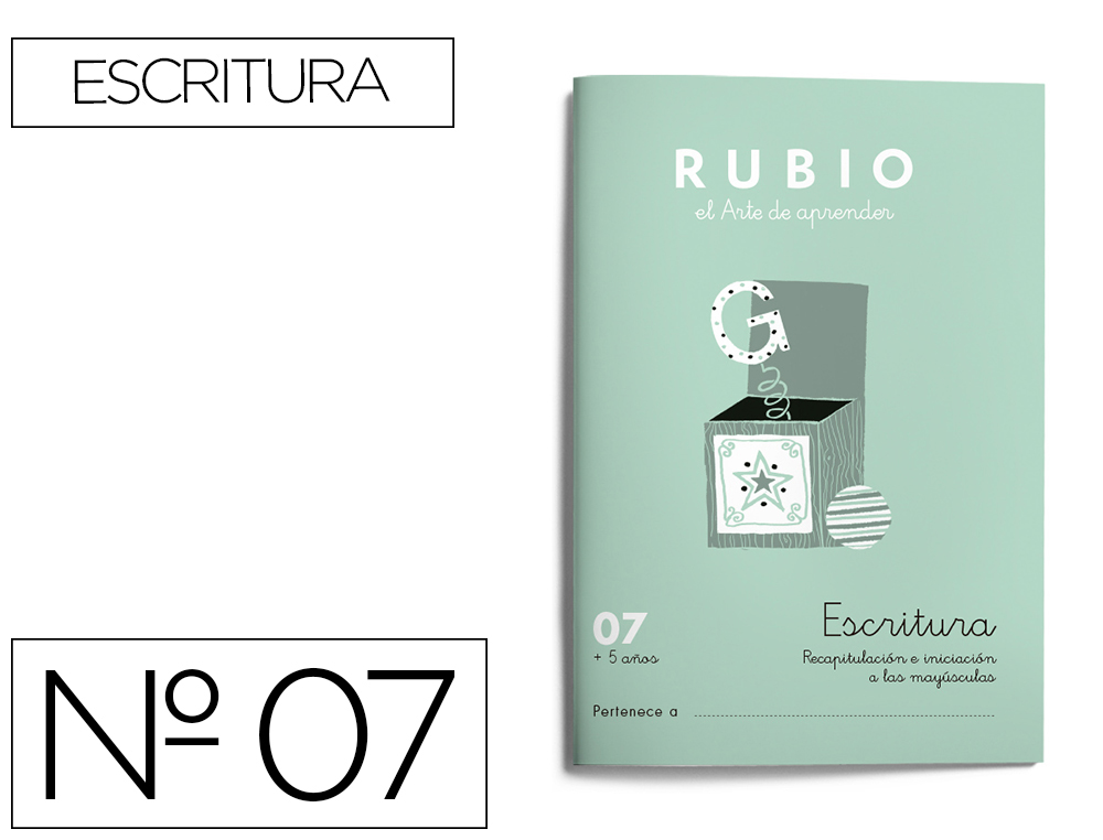 CUADERNO RUBIO CALIGRAFIA N 07