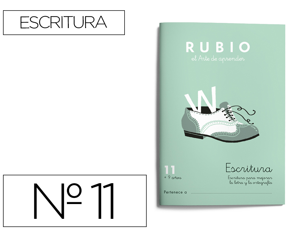 CUADERNO RUBIO CALIGRAFIA N 11