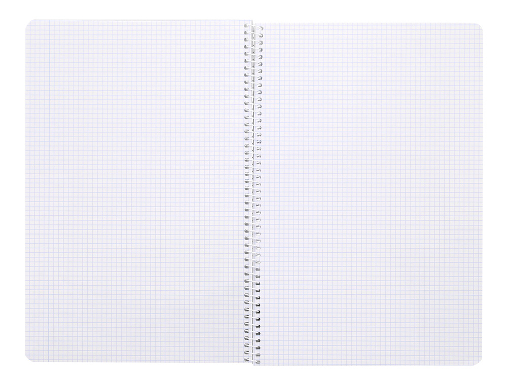 CUADERNO ESPIRAL LIDERPAPEL FOLIO SMART TAPA BLANDA 80H 60GR CUADRO 5MM CON MARGEN COLORES SURTIDOS