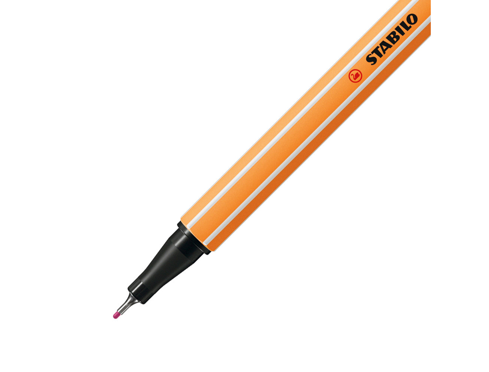ROTULADOR STABILO PUNTA DE FIB RA POINT 88 HELIOTROPO PUNTA FINA 0,4MM