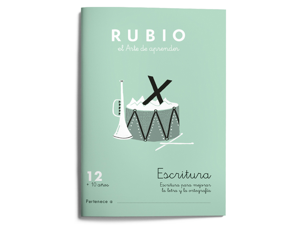 CUADERNO RUBIO CALIGRAFIA N 12