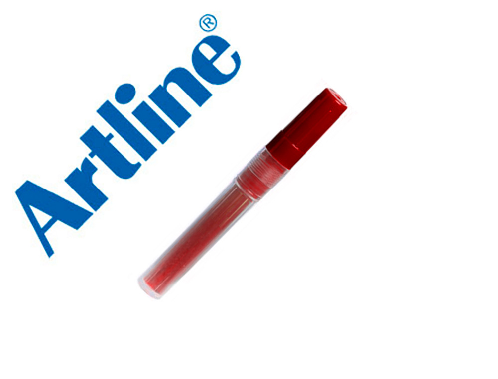 RECAMBIO ROTULADOR ARTLINE EK-573A CLIX PIZARRA ROJO